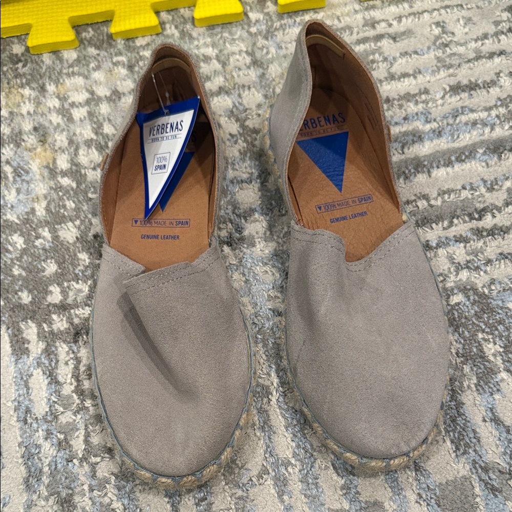 Verbenas Men's Taupe Slip-On Loafers